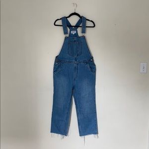 Denim overalls